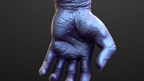 ARM1 high poly sculpt