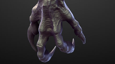 ARM7 high poly sculpt