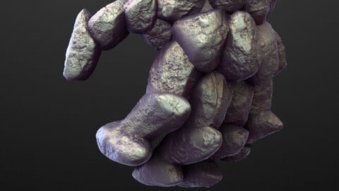 ARM8 high poly sculpt