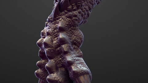 ARM17 high poly sculpt