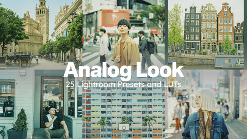 25 Analog Look Lightroom Presets and LUTs