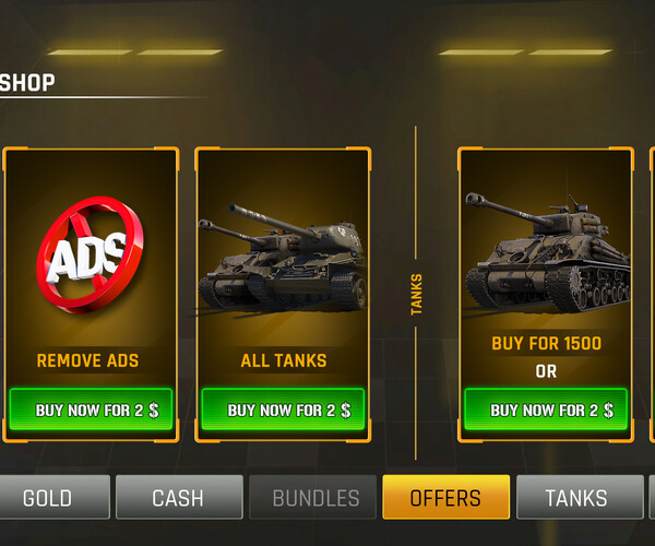 ArtStation - WarTank - Game User Interface | Game Assets