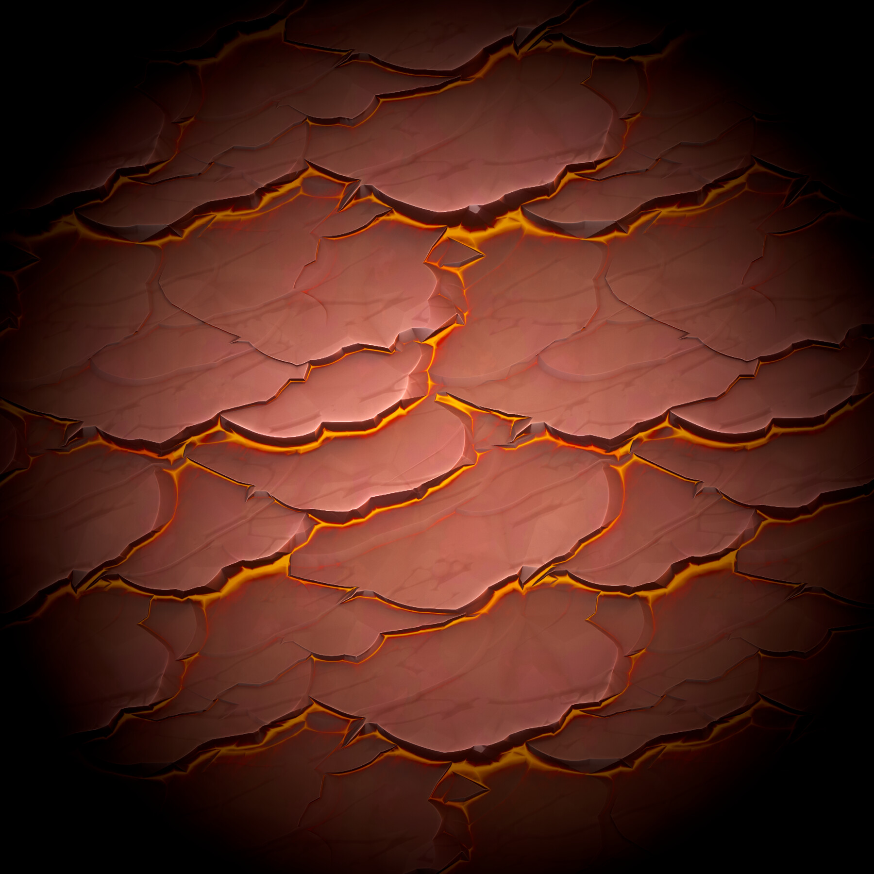 ArtStation - magma rock Stylized - VOL 01 - substance designer | Game ...