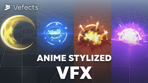 Anime Stylized VFX for Unreal Engine
