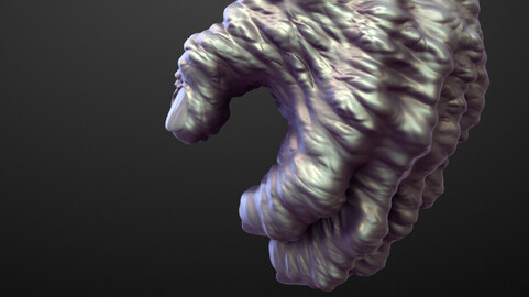 ARM42 high poly sculpt