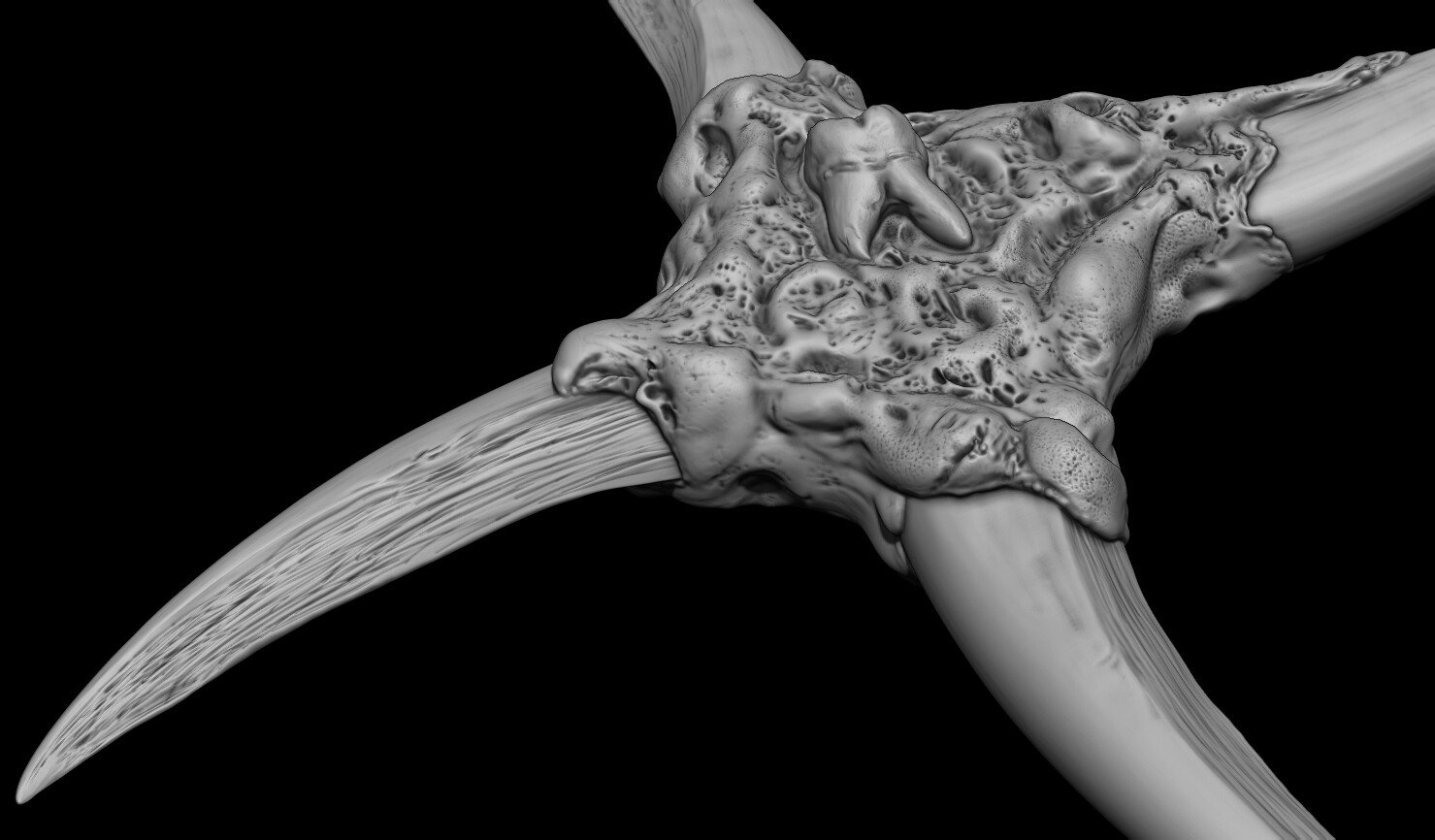 ArtStation 3D PRINTABLE JEEPERS CREEPERS 2 THROWING STAR SHURIKEN