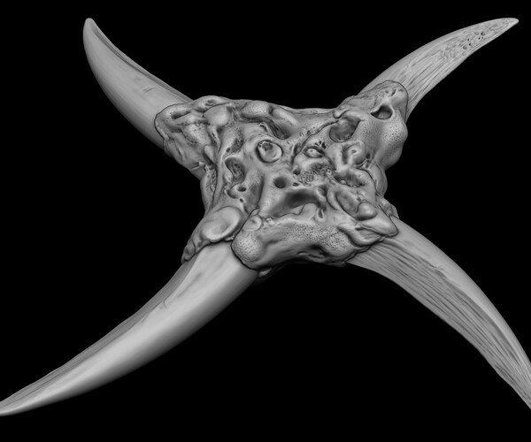 ArtStation 3D PRINTABLE JEEPERS CREEPERS 2 THROWING STAR SHURIKEN