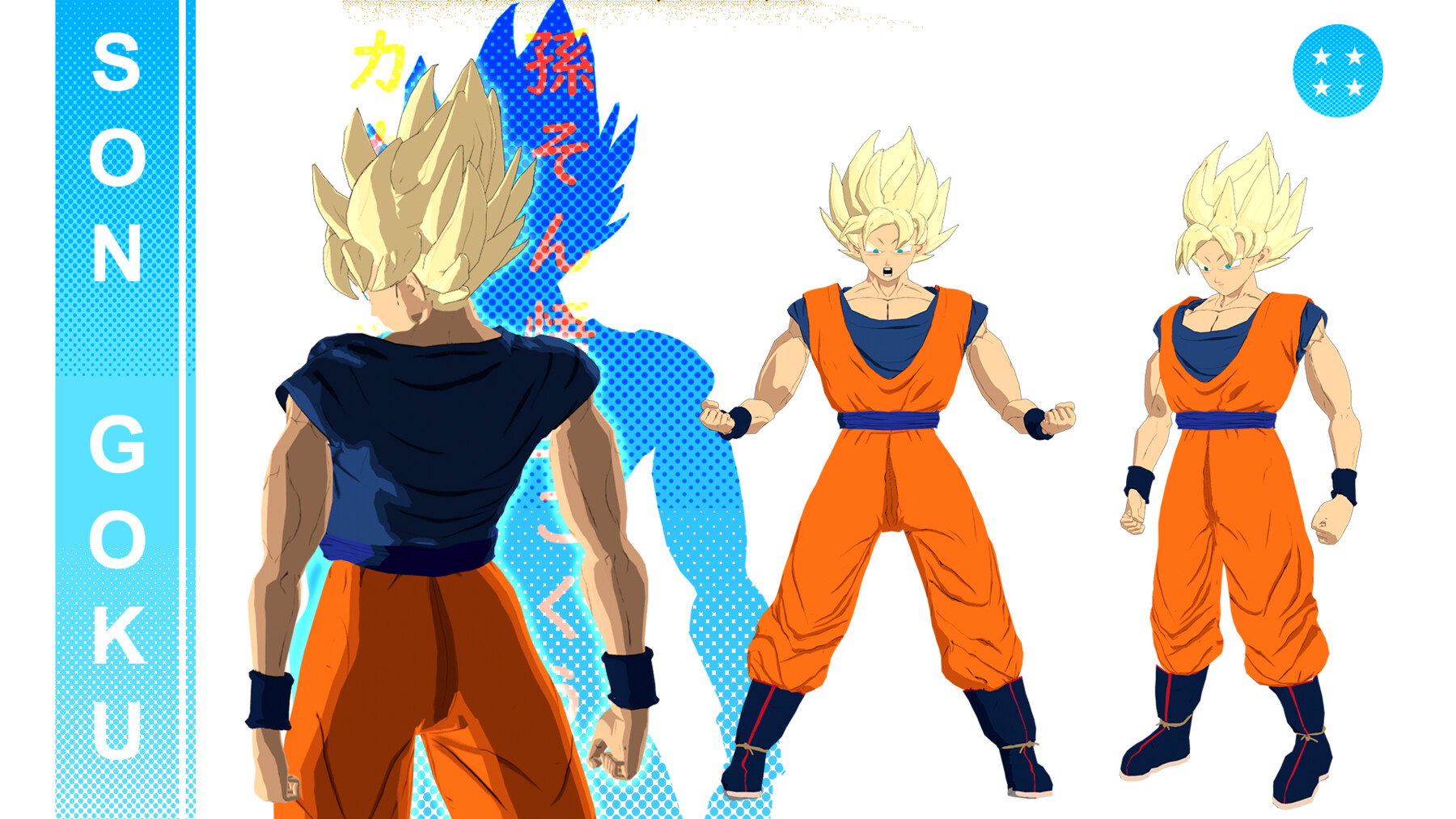 ArtStation - UI Omen Goku Study