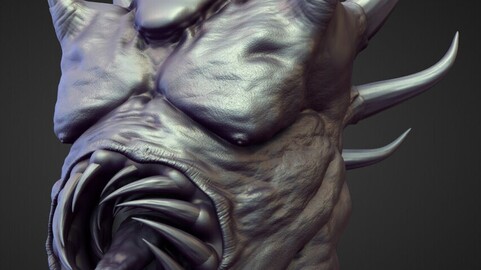 TORSO34 high poly sculpt