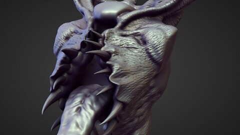 TORSO44 high poly sculpt