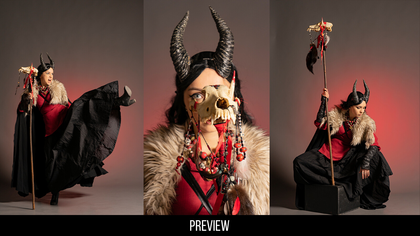 Grafit Studio - 400+ Demon Witch Reference Pictures for Artists