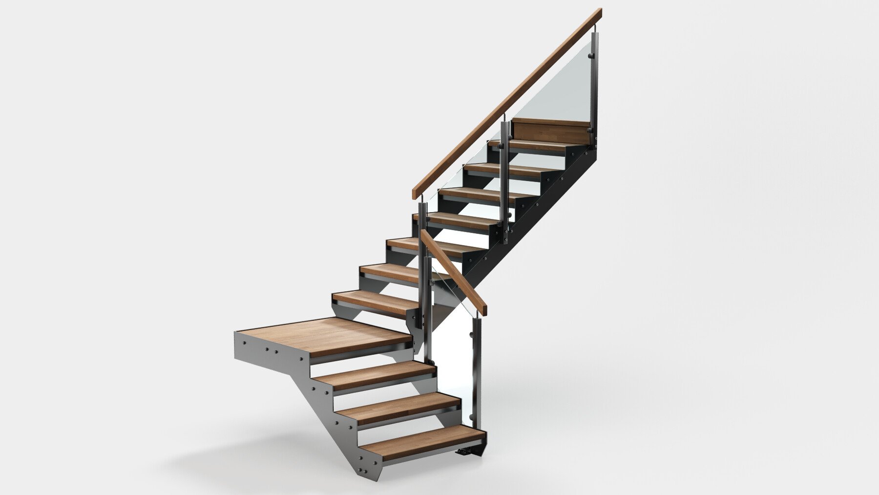 ArtStation - Stair metal 3D model | Resources