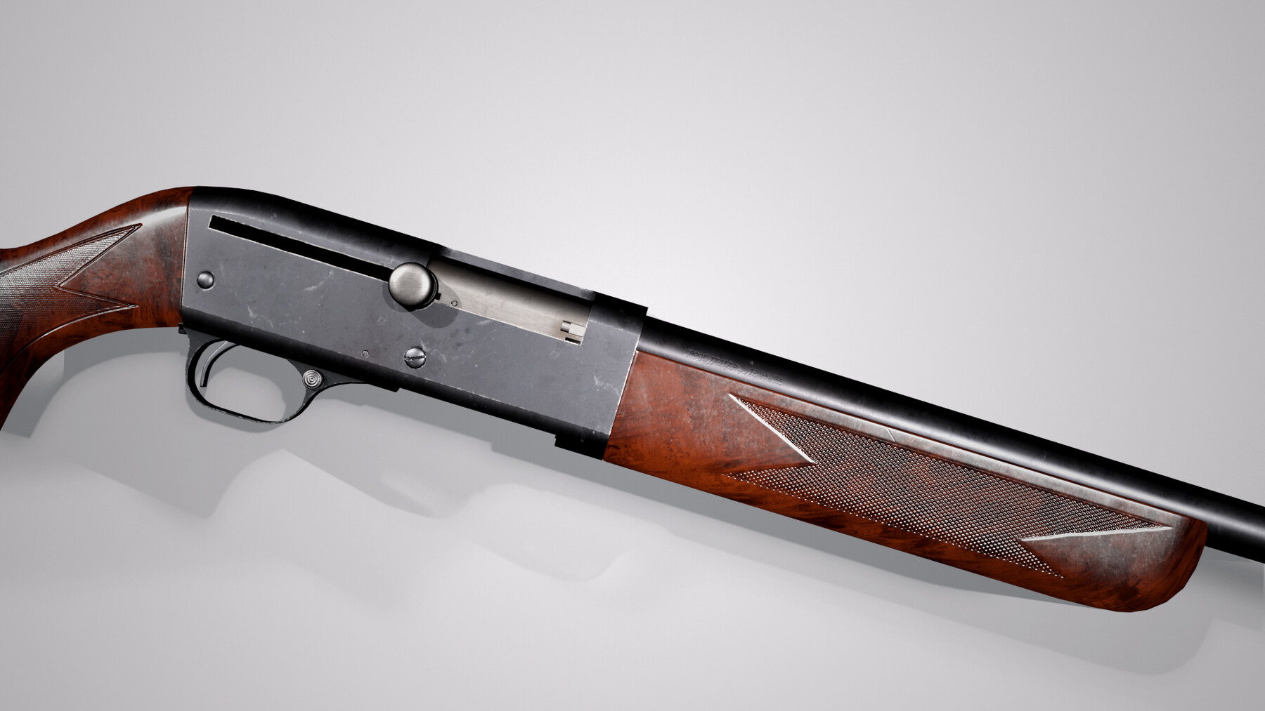 ArtStation - Stevens 124C - Bolt-Action Shotgun - Game-Ready Model ...