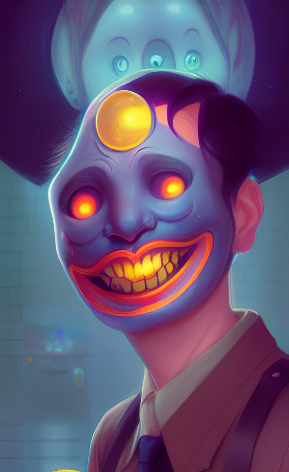 ArtStation happy crazy salesman 2000jpg pack wombo art Artworks