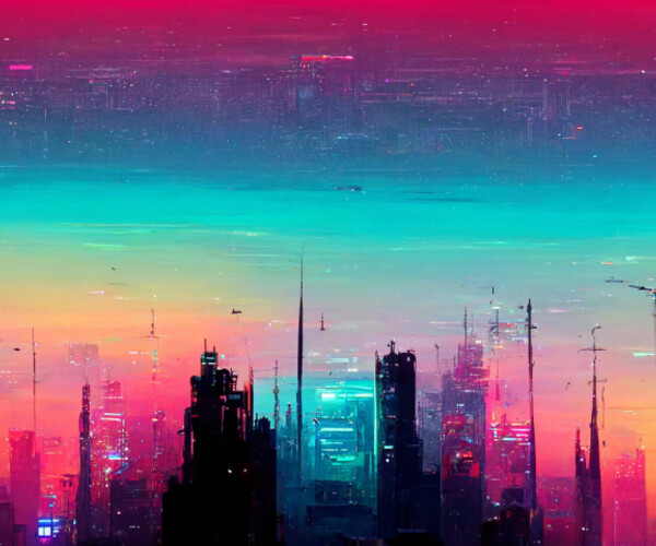 ArtStation - Cyberpunk City and Vista Concept Images and Wallpapers ...