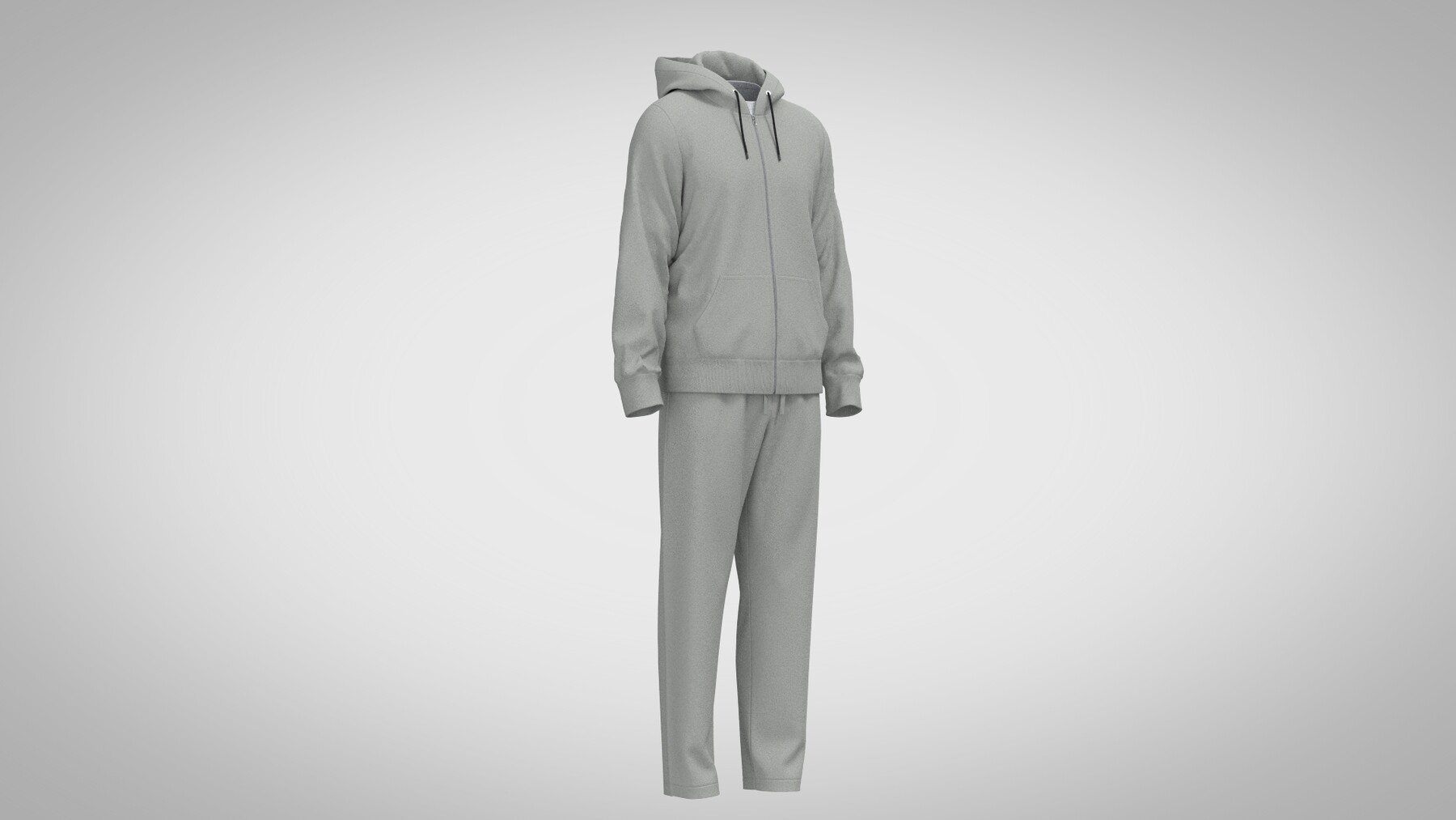 ArtStation - Men Zip-up Hoodie, Marvelous Designer, Clo3D +fbx, obj ...