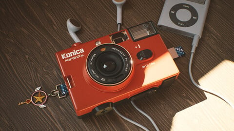 [FREE] Konica Pop-Digital - 3D Assets