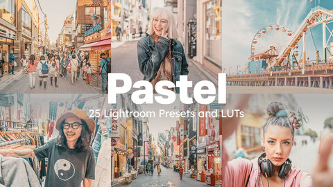 25 Pastel Lightroom Presets and LUTs