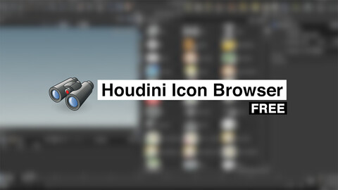 Houdini Icon Browser - FREE
