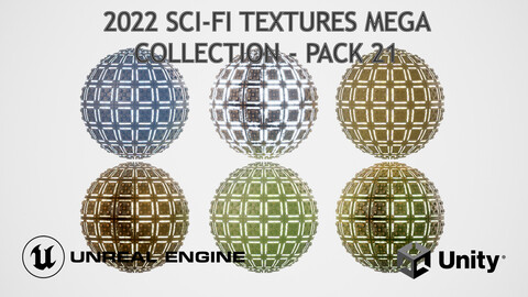 PBR Sci-Fi Texture Pack 21