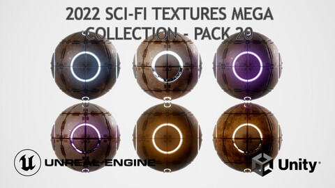 PBR Sci-Fi Texture Pack 20