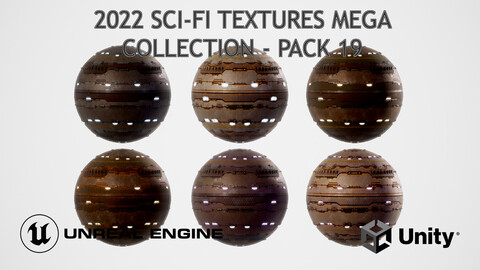 PBR Sci-Fi Texture Pack 19