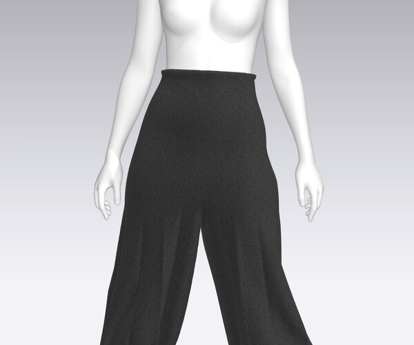 ArtStation - Pants Outfits MD CLO 3D zprj project files 3D model | Game ...