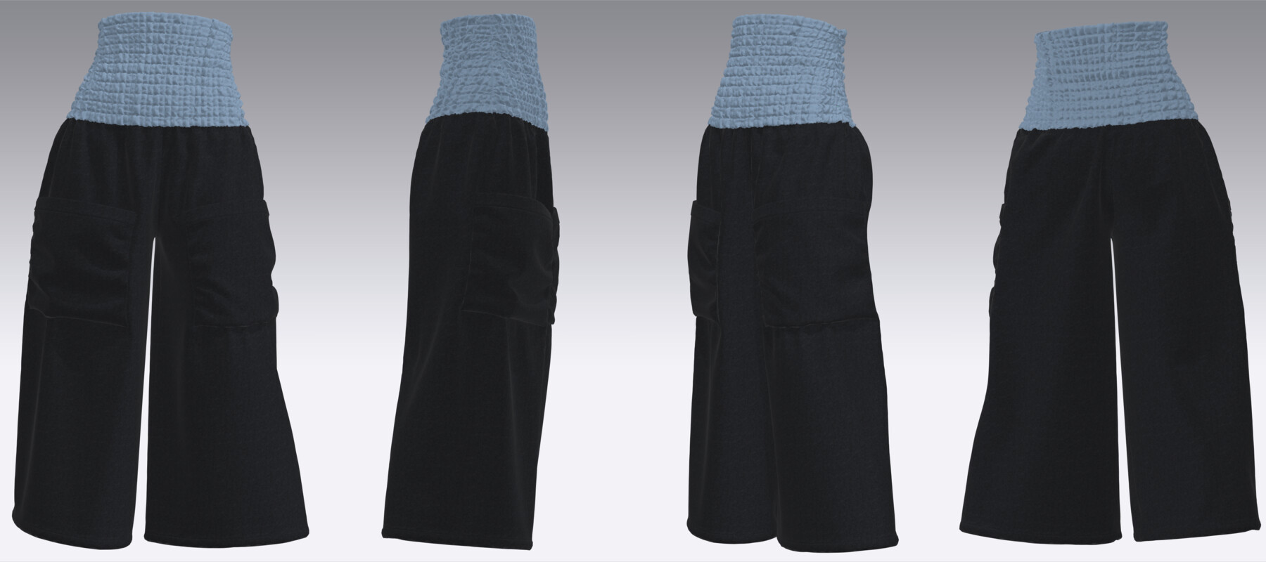 ArtStation - Pants Outfits MD CLO 3D zprj project files 3D model | Game ...