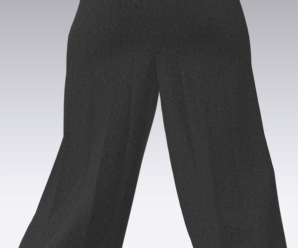 ArtStation - Pants Outfits MD CLO 3D zprj project files 3D model | Game ...