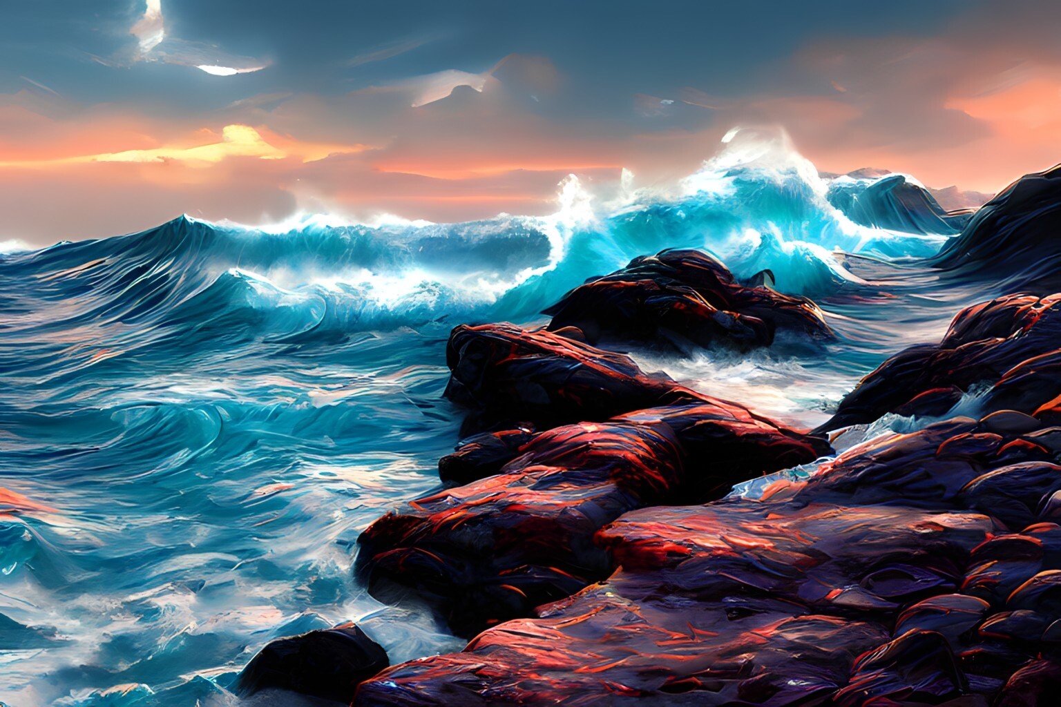 How To Make Ocean Waves In Photoshop