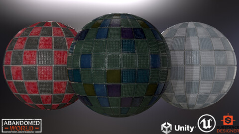Tile Materials Pack [UE4 & Unity & SBS]