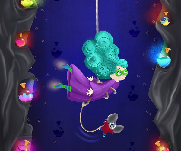 ArtStation - книжная иллюстрация | Books & Comics