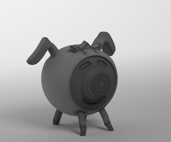 Artstation Kind Pig Robot Resources