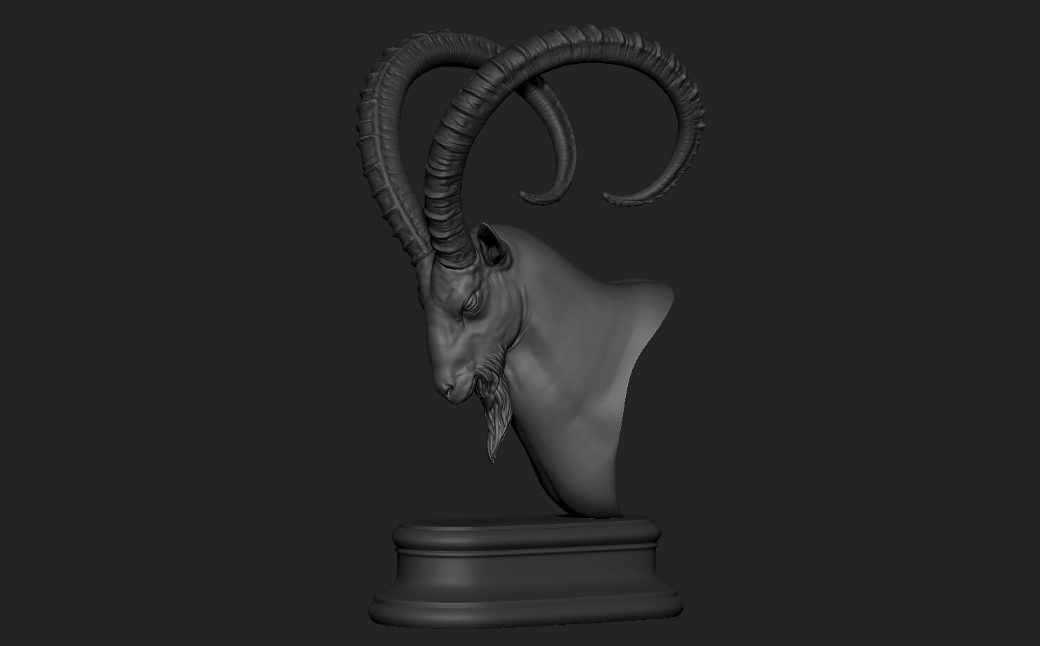 ArtStation - Ibex Head | Resources