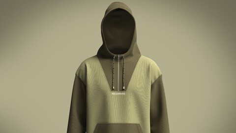 Men's Hoodie-Milestone