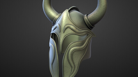 HELMET3 high and low poly