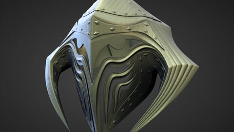 HELMET9 high and low poly