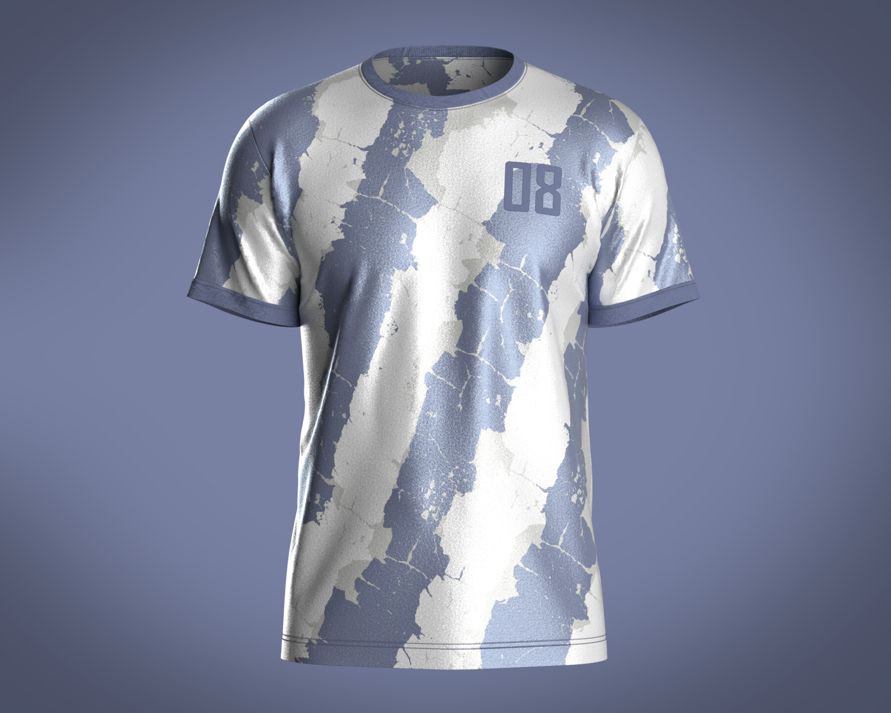 ArtStation - 5 Jersey / Sportwear / sport shirt / CLO3D / Marvelous + OBJ +  FBX + Zprj