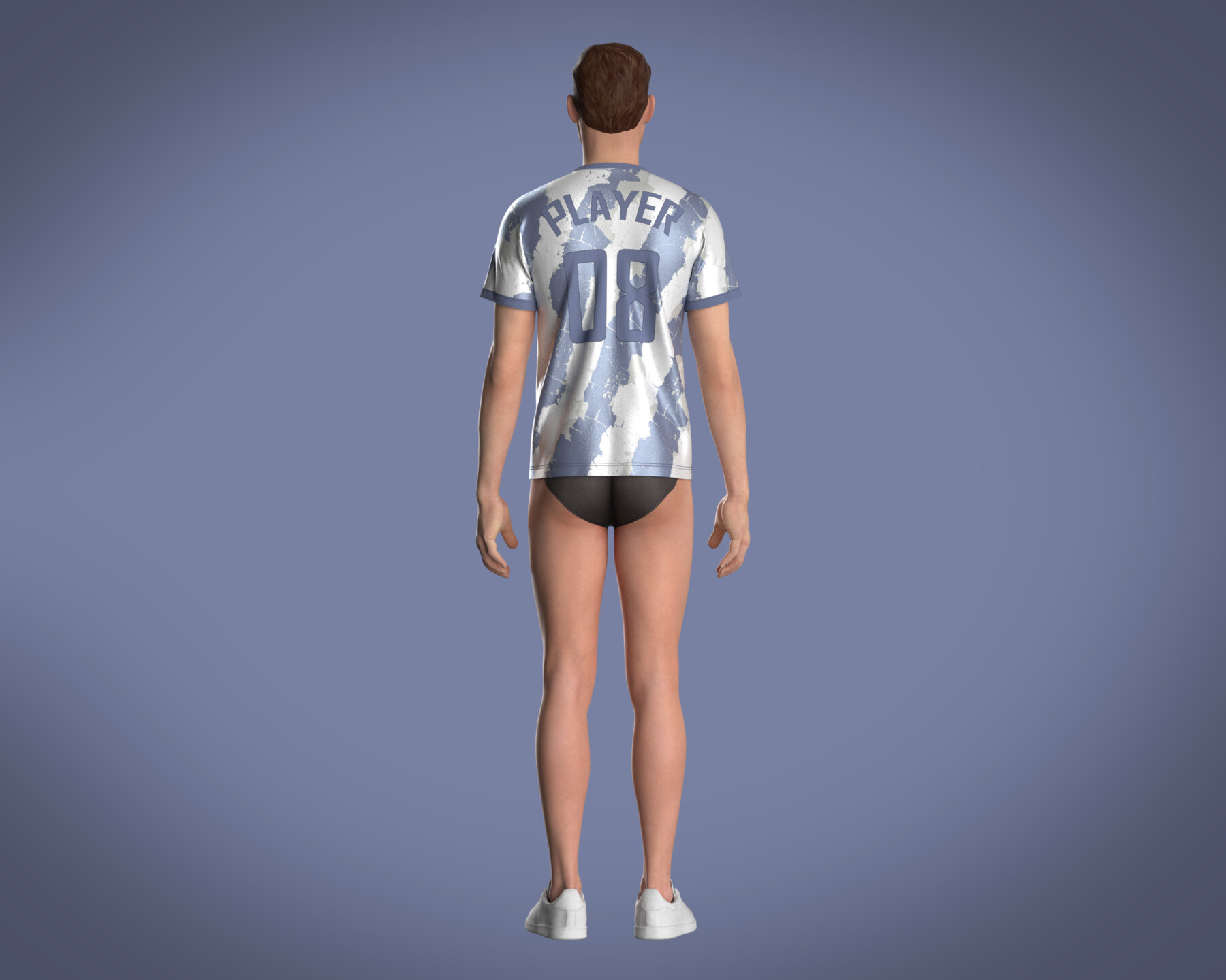 ArtStation - Soccer Camo Jersey Player-08