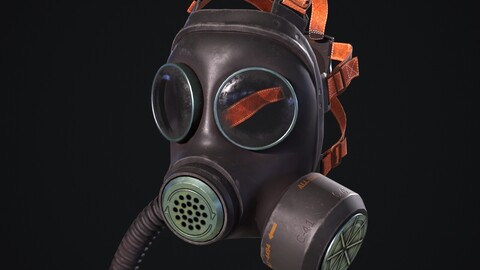 Gasmask with Tube