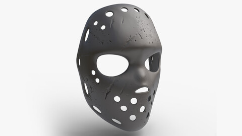 Scary Hockey Mask - Printable