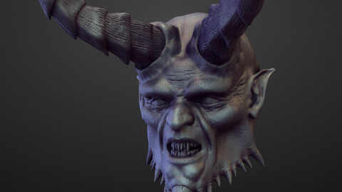 HEAD3 high poly sculpt