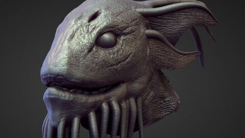 HEAD15 high poly sculpt