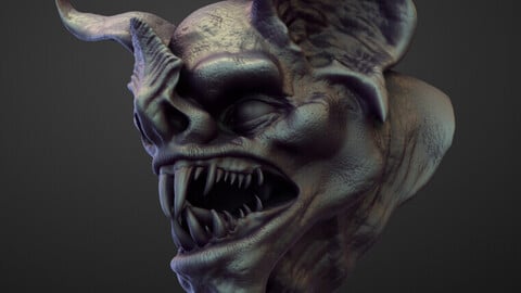 HEAD19 high poly sculpt