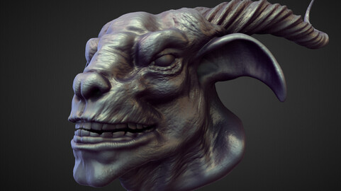 HEAD21 high poly sculpt