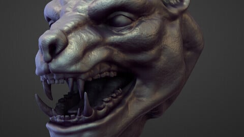 HEAD25 high poly sculpt