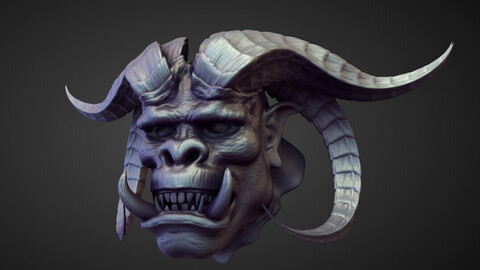 HEAD36 high poly sculpt