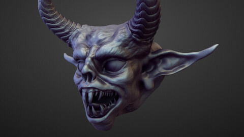 HEAD37 high poly sculpt