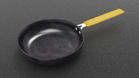 Egg Pan 3D Model