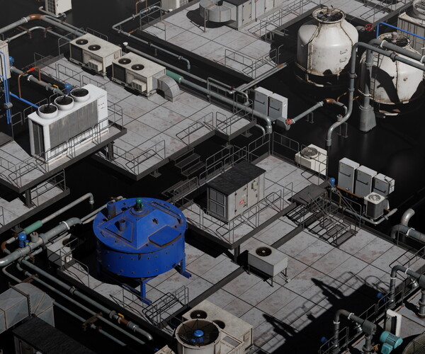 ArtStation HVAC Systems Game Assets